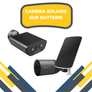 CAMERA SOLAIRE SUR BATTERIE